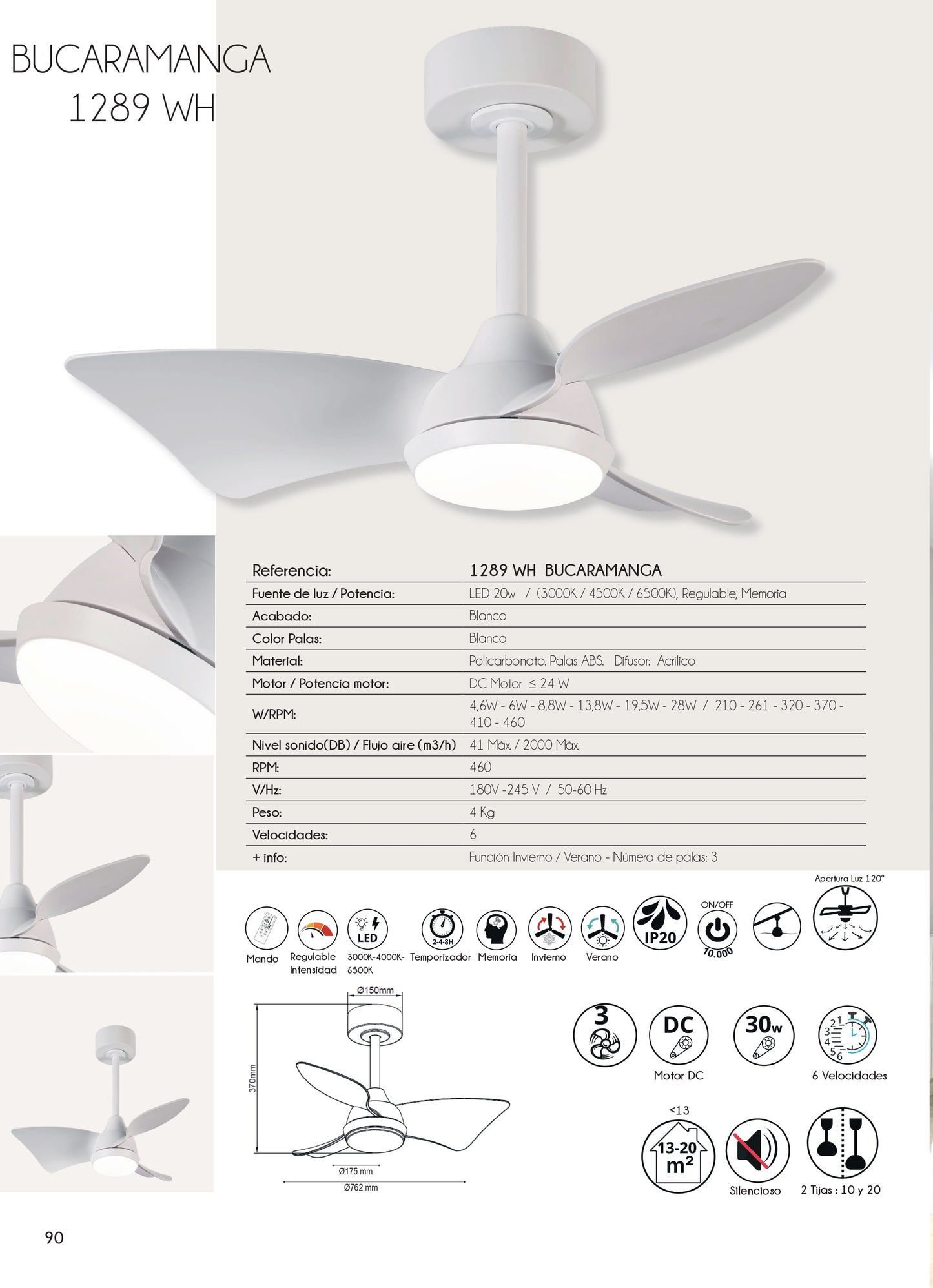 Ventilador Bucaramanga