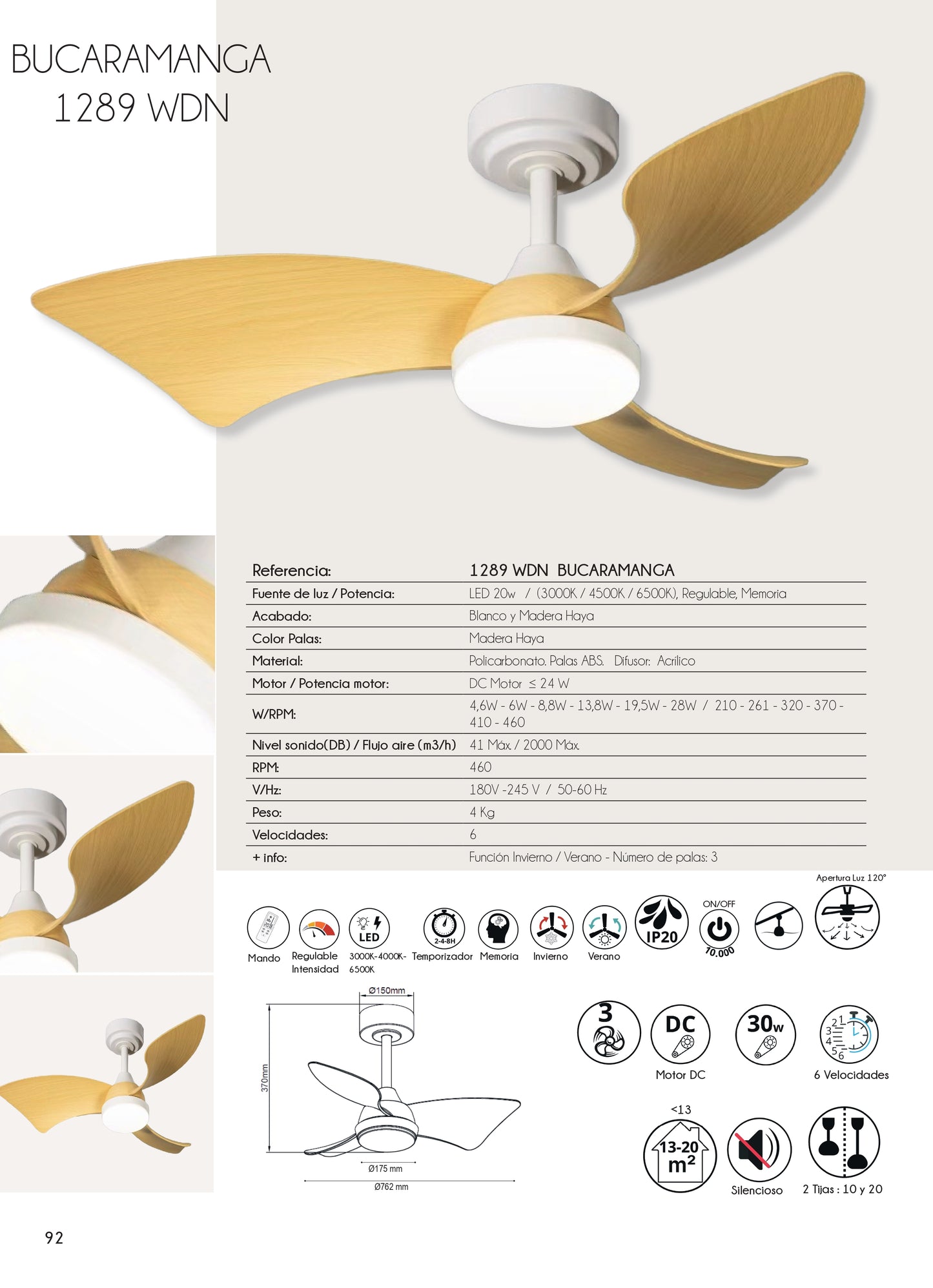 Ventilador Bucaramanga