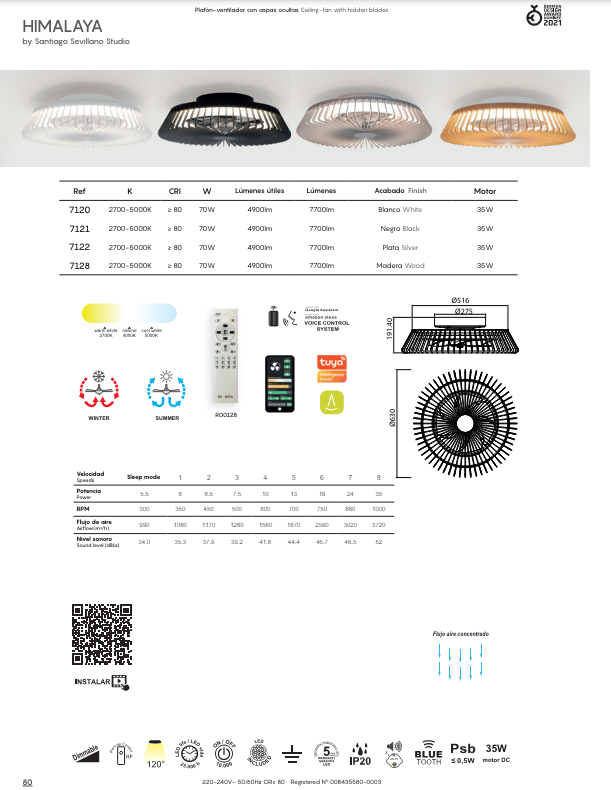 Ventilador Himalaya