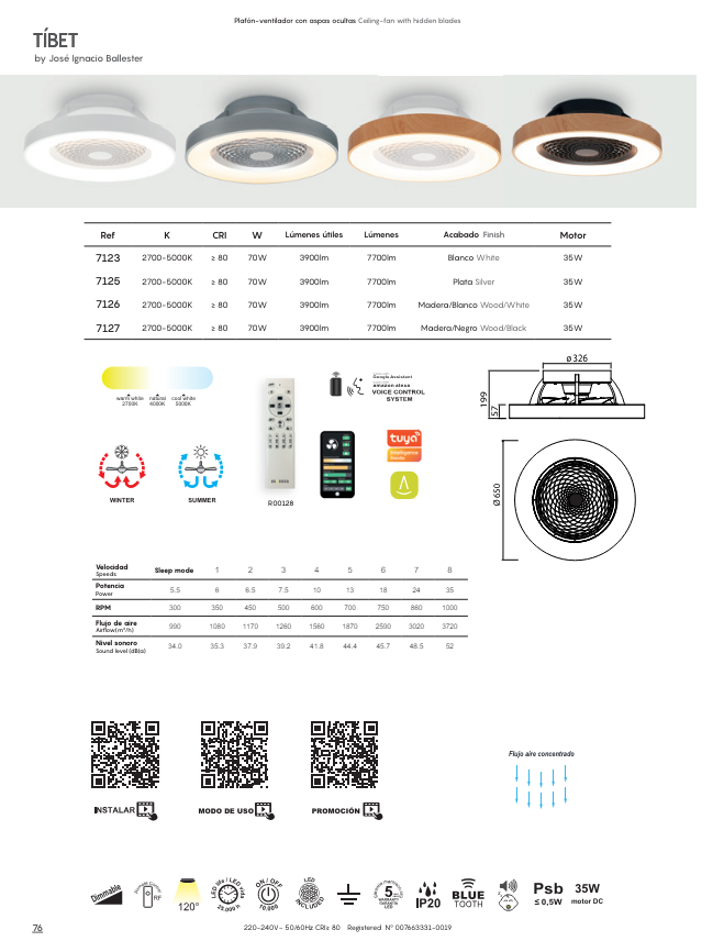 Ventilador Tíbet