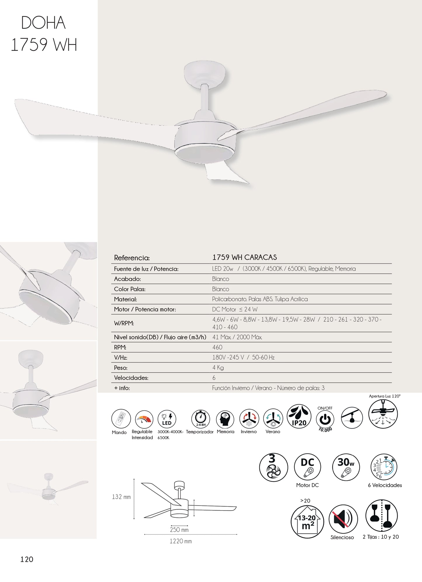 Ventilador Doha