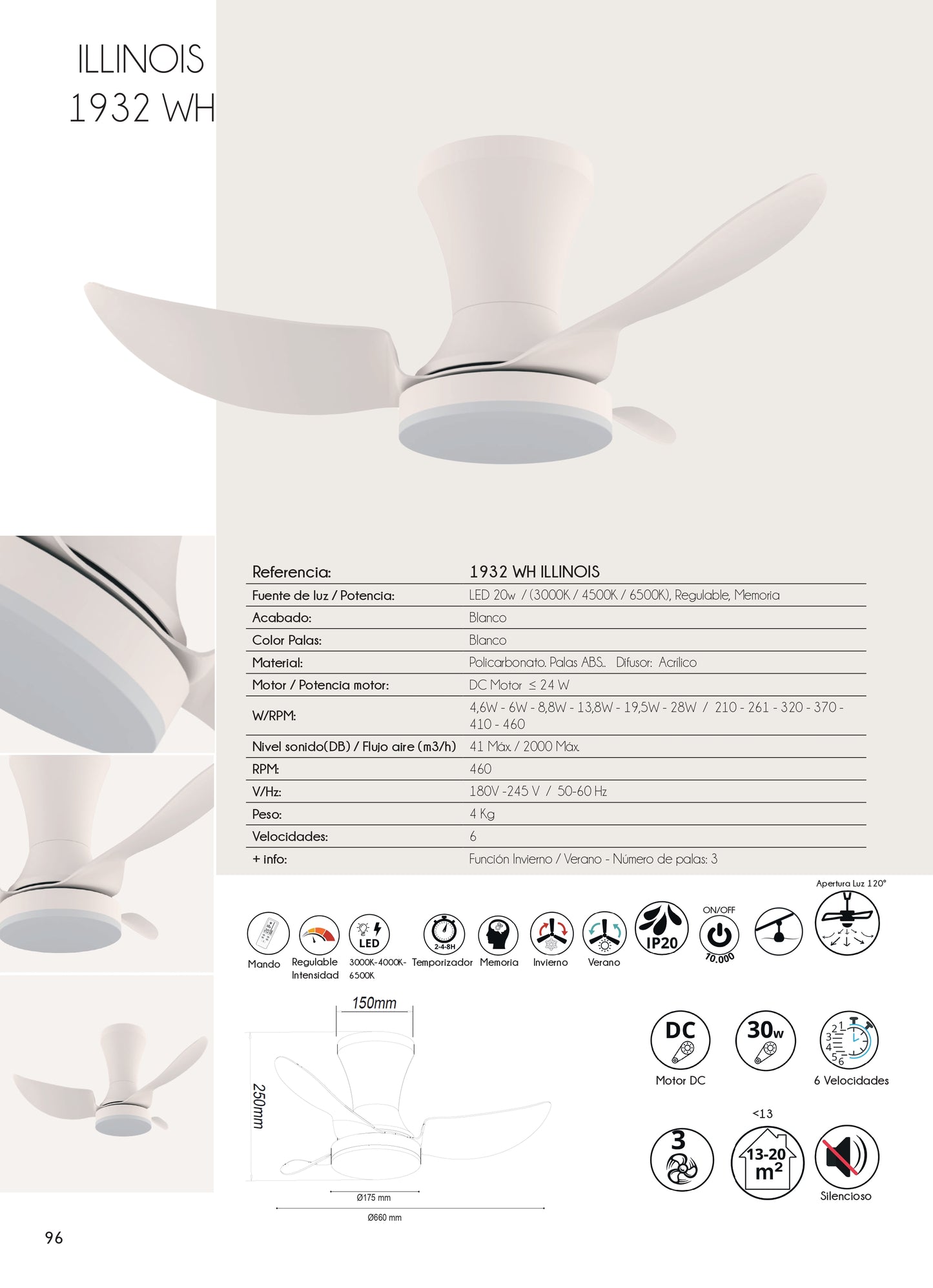 Ventilador Illinois