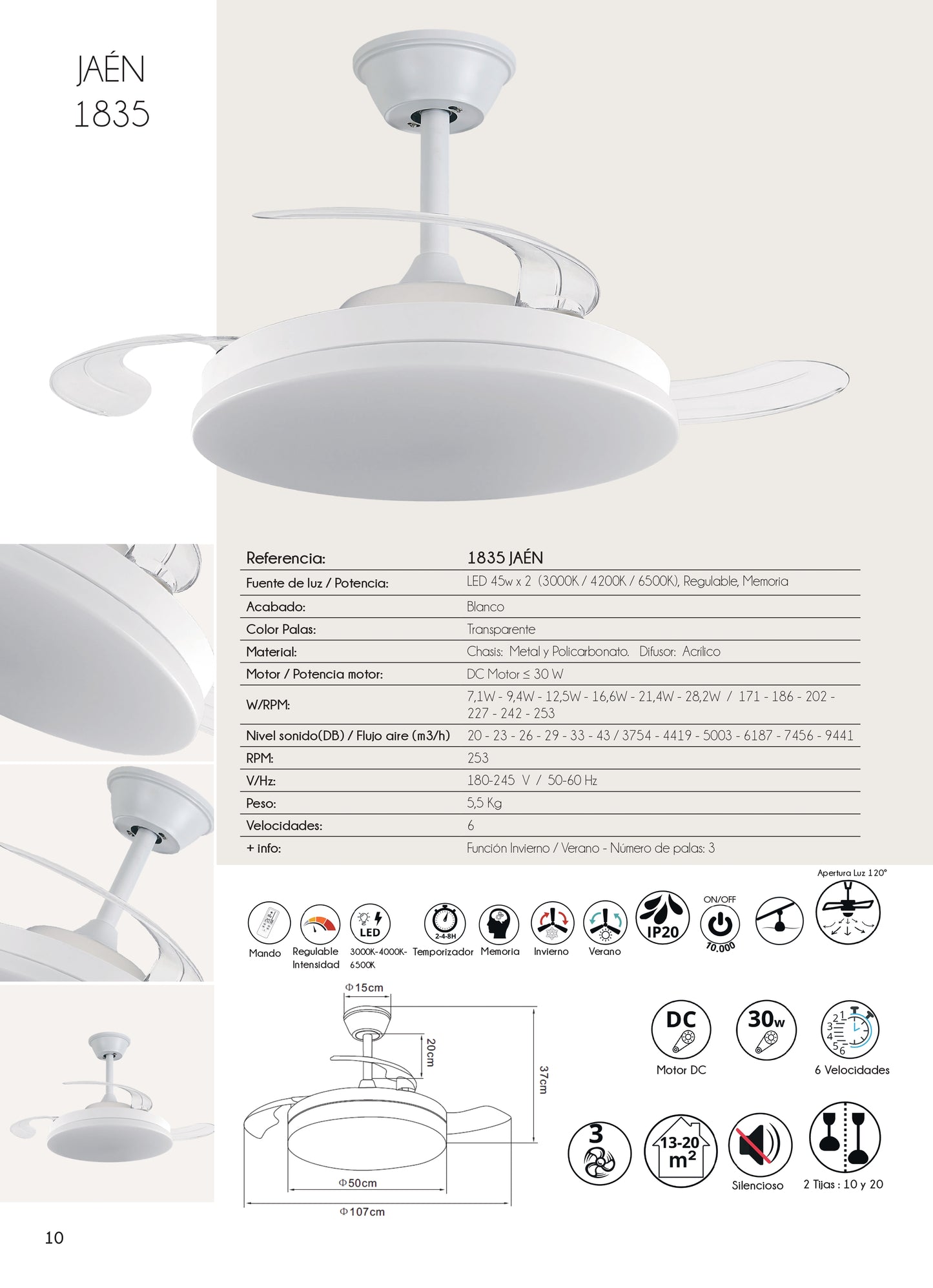 Ventilador Jaén