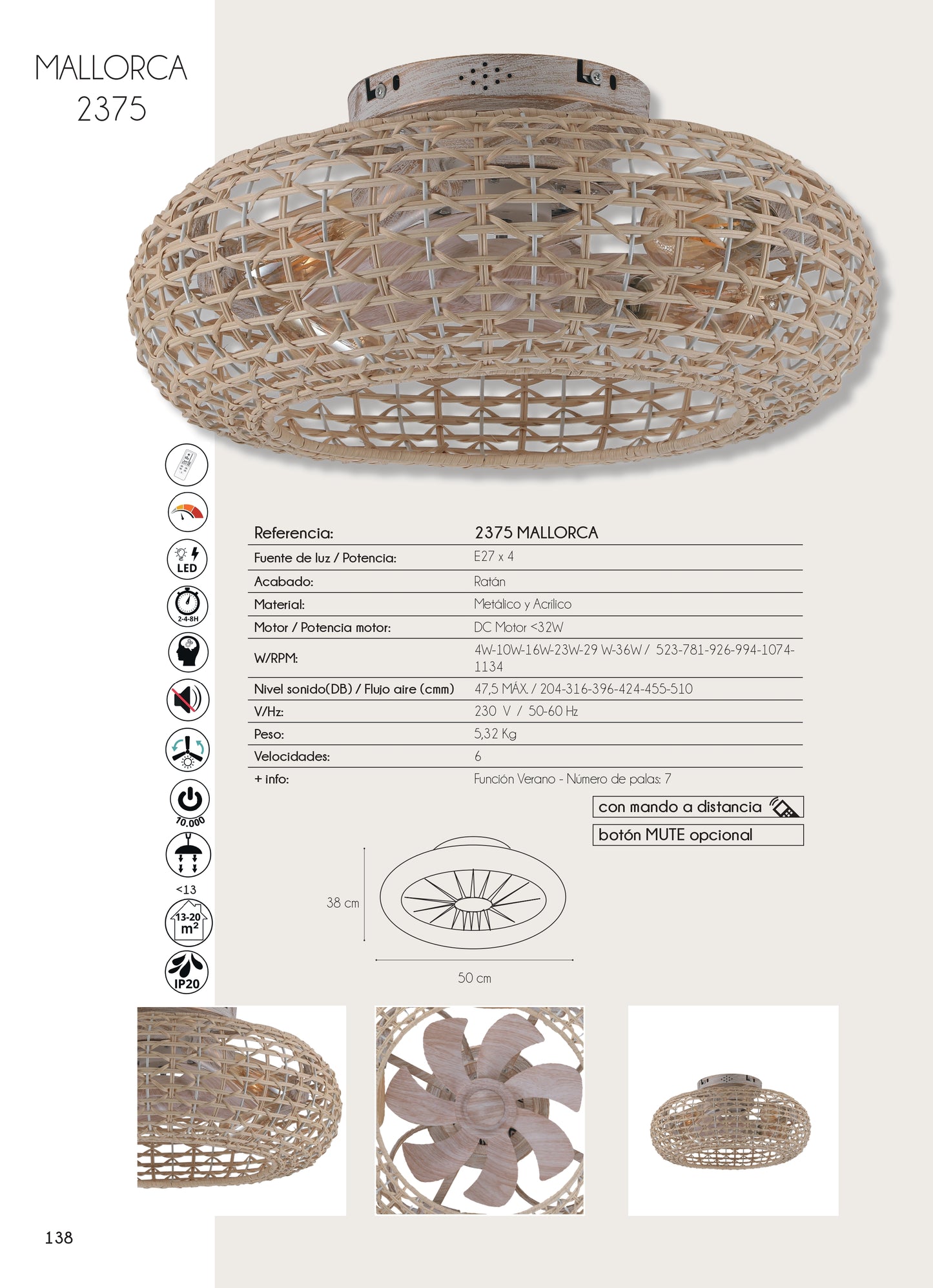 Ventilador Mallorca