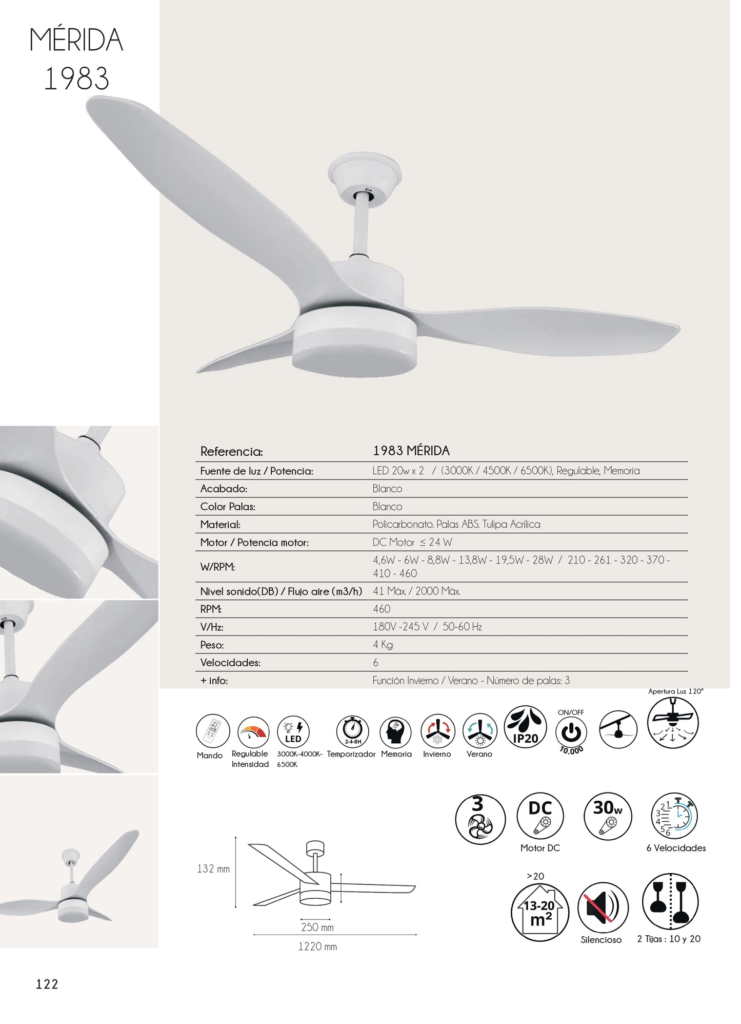 Ventilador Mérida